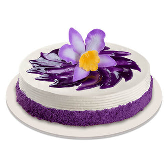 Ube Bloom Cake - JULCOR FLOWERSHOP