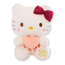 Hello Kitty plush toys with heart