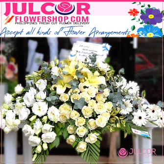 Heartfelt Condolences - JULCOR FLOWERSHOP